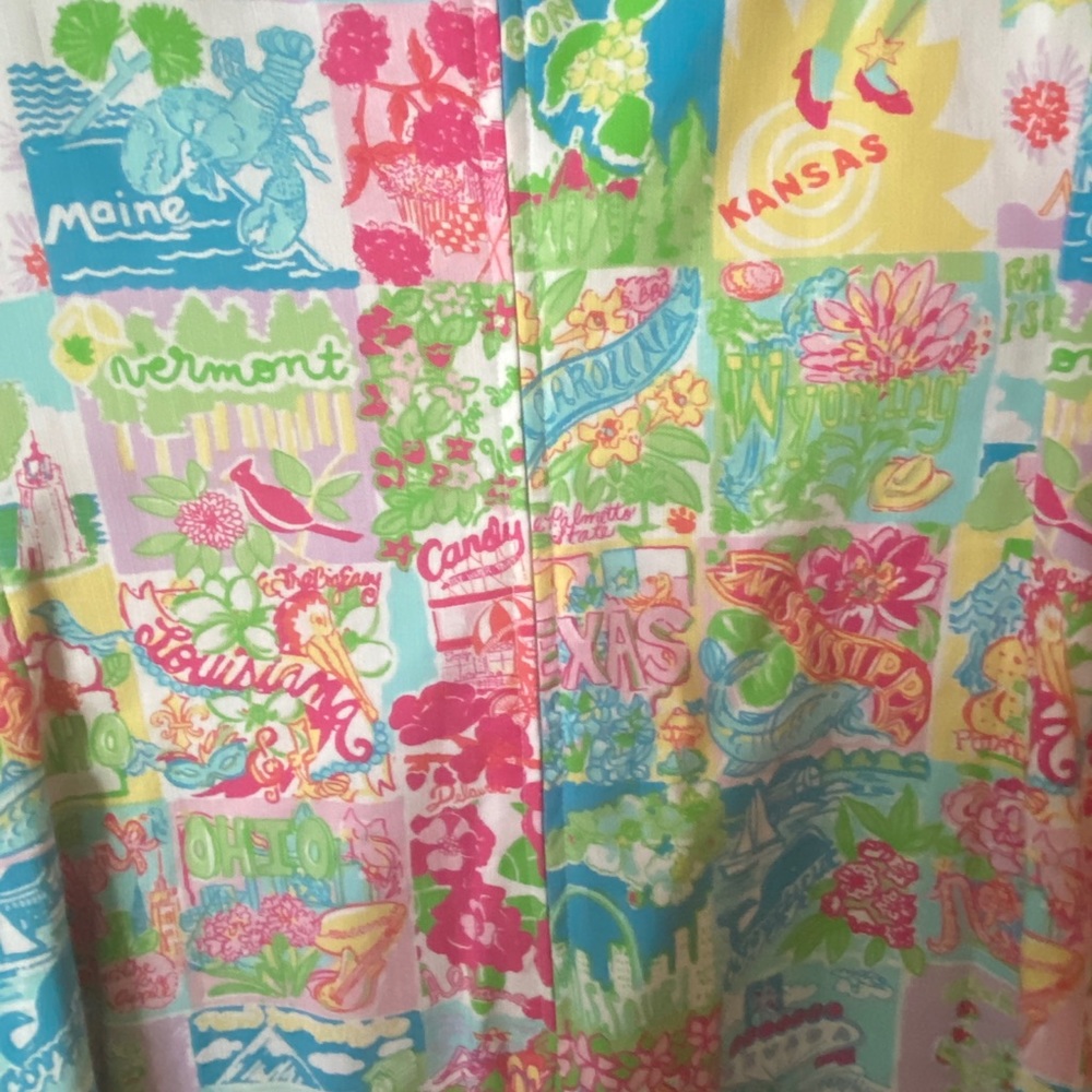 Lilly Pulitzer SZ 8 state of mind ricci shift NWT - Picture 3 of 9